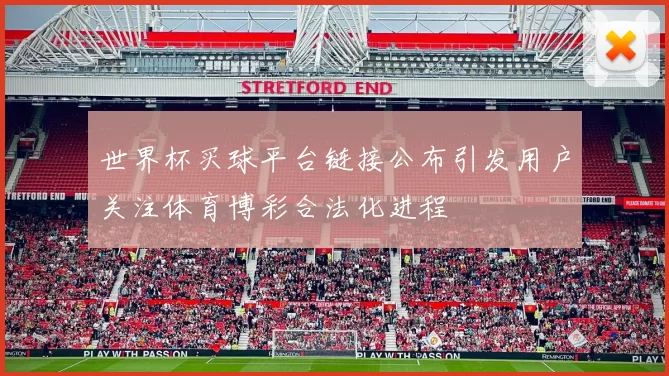 世界杯买球平台链接公布引发用户关注体育博彩合法化进程